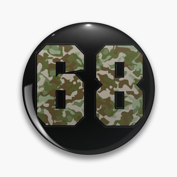 Item preview, Army Camo Number Sixty-eight Veteran Lucky Number 68 designed and sold by Urosek.