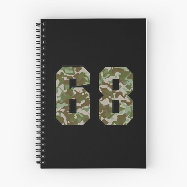 Item preview, Army Camo Number Sixty-eight Veteran Lucky Number 68 designed and sold by Urosek.