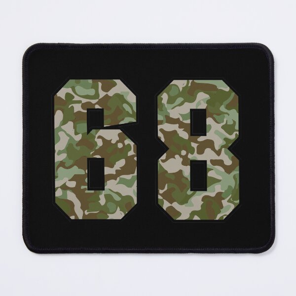 Item preview, Army Camo Number Sixty-eight Veteran Lucky Number 68 designed and sold by Urosek.