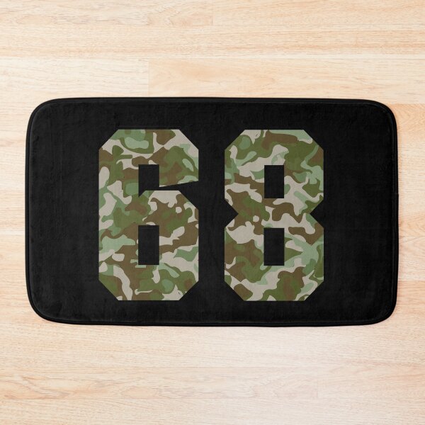 Item preview, Army Camo Number Sixty-eight Veteran Lucky Number 68 designed and sold by Urosek.