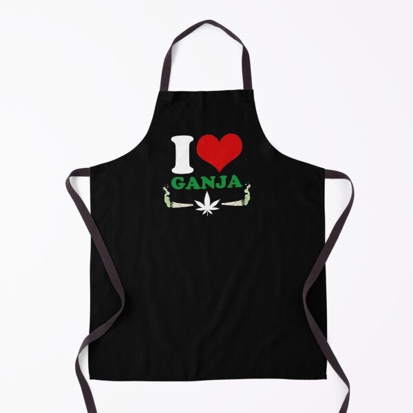 Item preview, I Love Ganja Red Heart Ganja Lovers 2021  designed and sold by TallysClothes.