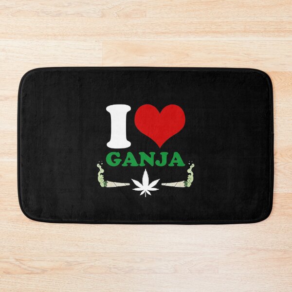 Item preview, I Love Ganja Red Heart Ganja Lovers 2021  designed and sold by TallysClothes.