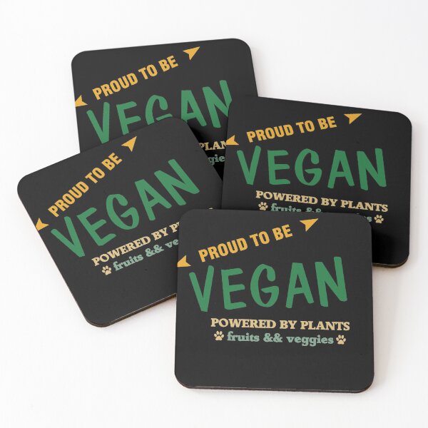 Item preview, proud to be vegan  design for vegans designed and sold by vgrecipes.