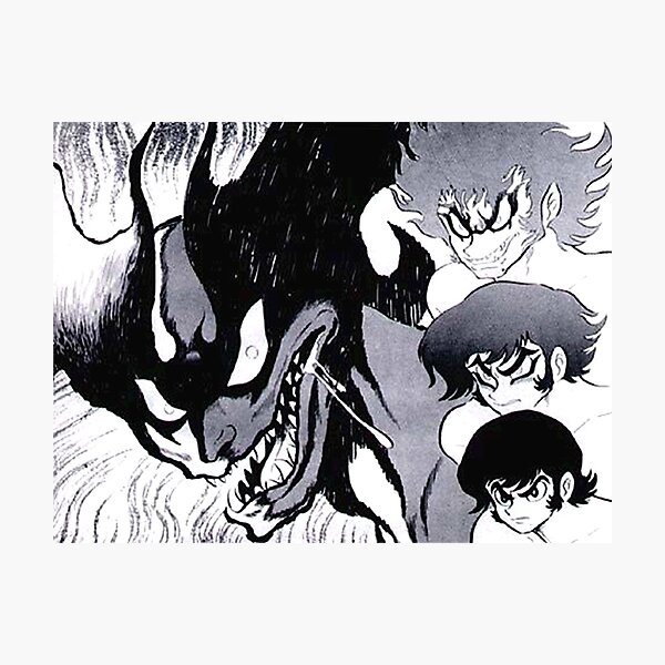 Item preview, Demon Fudo Devilman Crybaby designed and sold by schwarzkerpf.