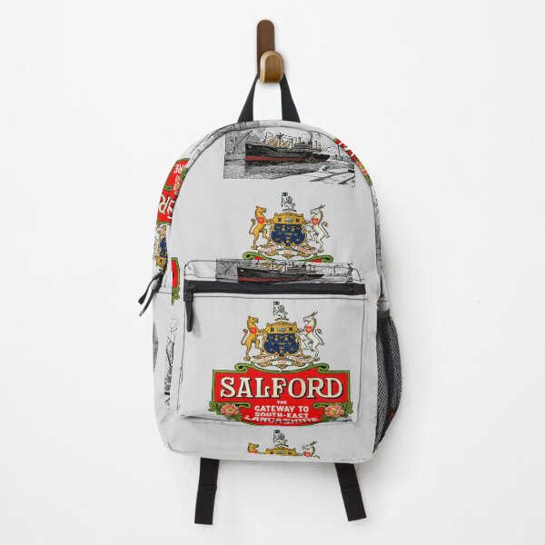 Item preview, SALFORD - THE GATEWAY TO LANCASHIRE - ADVERT designed and sold by ThrowbackAds.