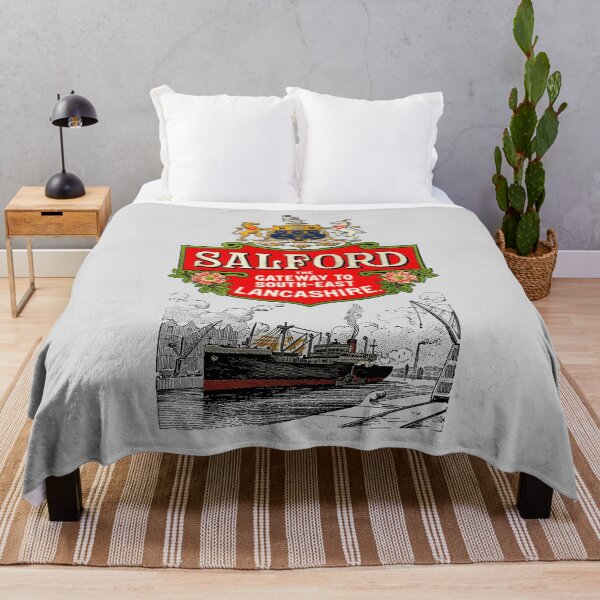 Item preview, SALFORD - THE GATEWAY TO LANCASHIRE - ADVERT designed and sold by ThrowbackAds.