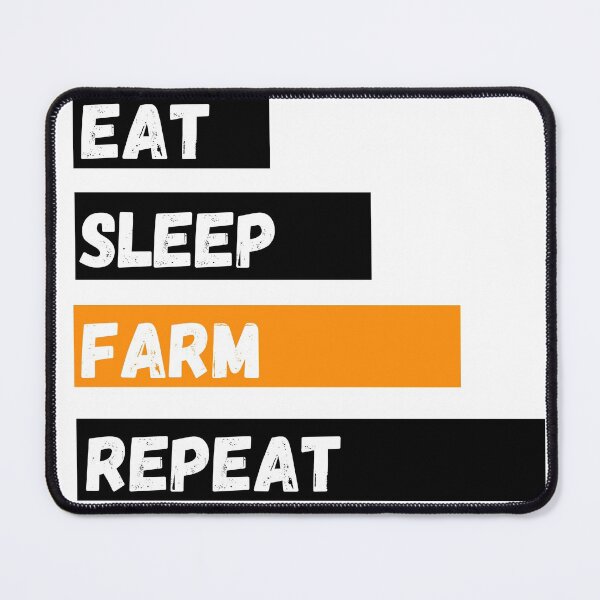 Item preview, Eat Sleep Farm Repeat designed and sold by bsrishika.