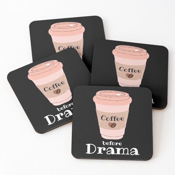 Item preview, Coffee before Drama designed and sold by CoffeewithAnh.