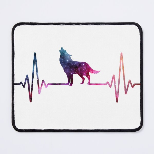 Item preview, Wolf Heartbeat galaxy designed and sold by tuyetnhung98.