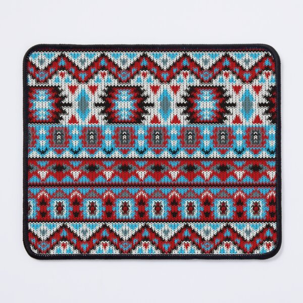 Item preview, Seamless abstract floral knitting pattern designed and sold by urban-color.