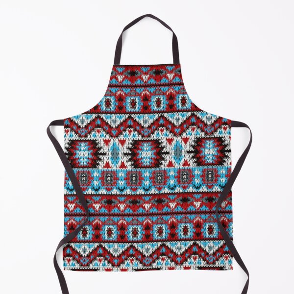 Item preview, Seamless abstract floral knitting pattern designed and sold by urban-color.