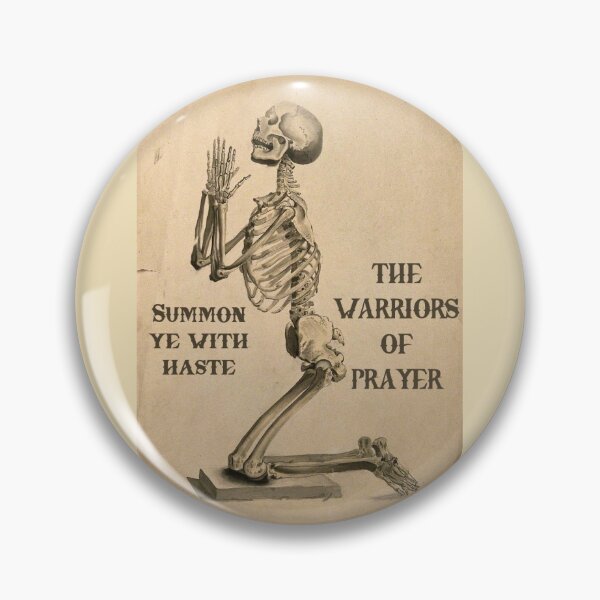 Item preview, Skeleton needs prayer warriors designed and sold by exobug.