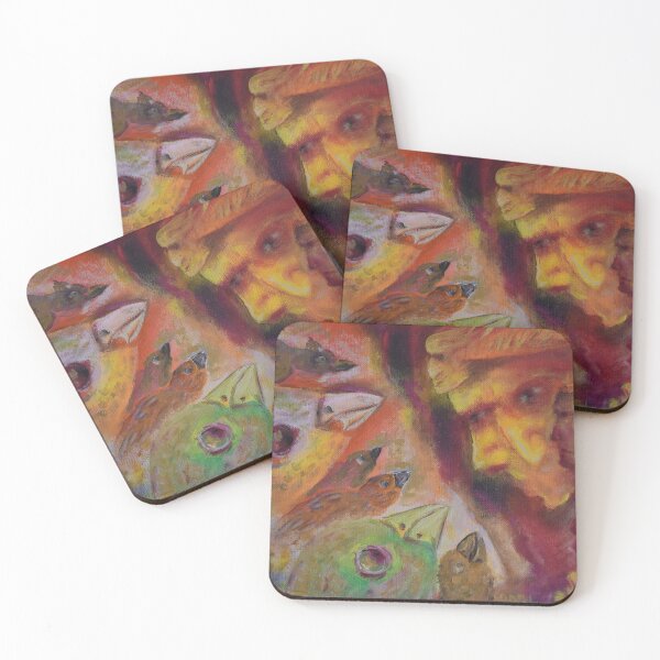 Item preview, Oil Painting - Birds 12"x12" designed and sold by Igor Pozdnyakov.