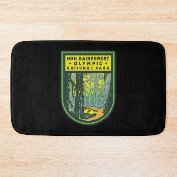 Item preview, Hoh Rainforest Olympic National Park Emblem designed and sold by JordanHolmes.