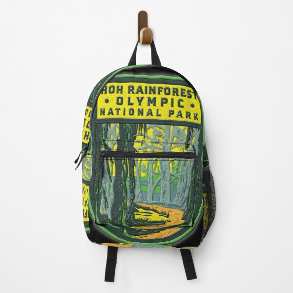 Item preview, Hoh Rainforest Olympic National Park Emblem designed and sold by JordanHolmes.