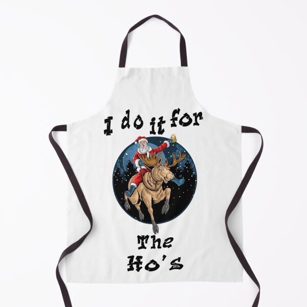 Item preview, FUNNY SANTA CLAUS CHRISTMAS "I DO IT FOR THE HO'S designed and sold by aventi24.