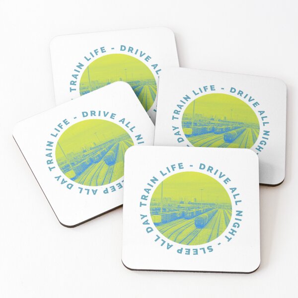 Item preview, Train life drive all night sleep all day  designed and sold by Tropical Blood.