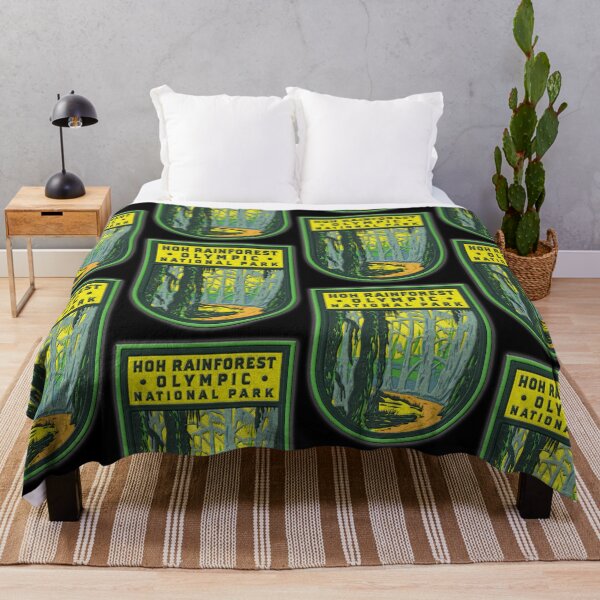 Item preview, Hoh Rainforest Olympic National Park Emblem designed and sold by JordanHolmes.
