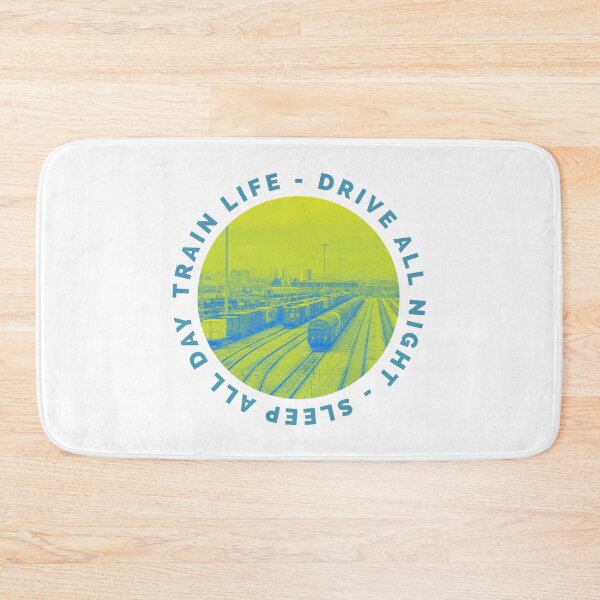 Item preview, Train life drive all night sleep all day  designed and sold by Tropical Blood.