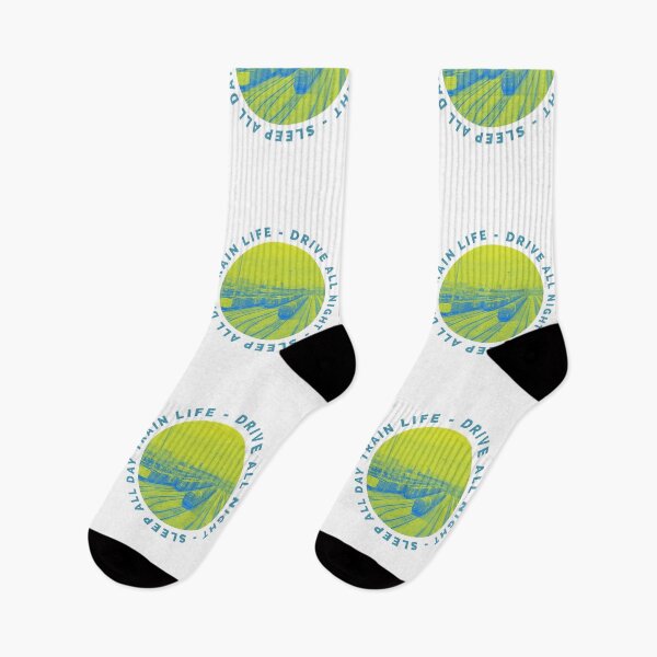Item preview, Train life drive all night sleep all day  designed and sold by Tropical Blood.