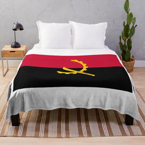 Item preview, Bandeira angolana sem estrela (Angolan Flag with no star) designed and sold by JonathanR1994.
