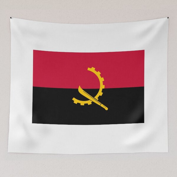 Item preview, Bandeira angolana sem estrela (Angolan Flag with no star) designed and sold by JonathanR1994.