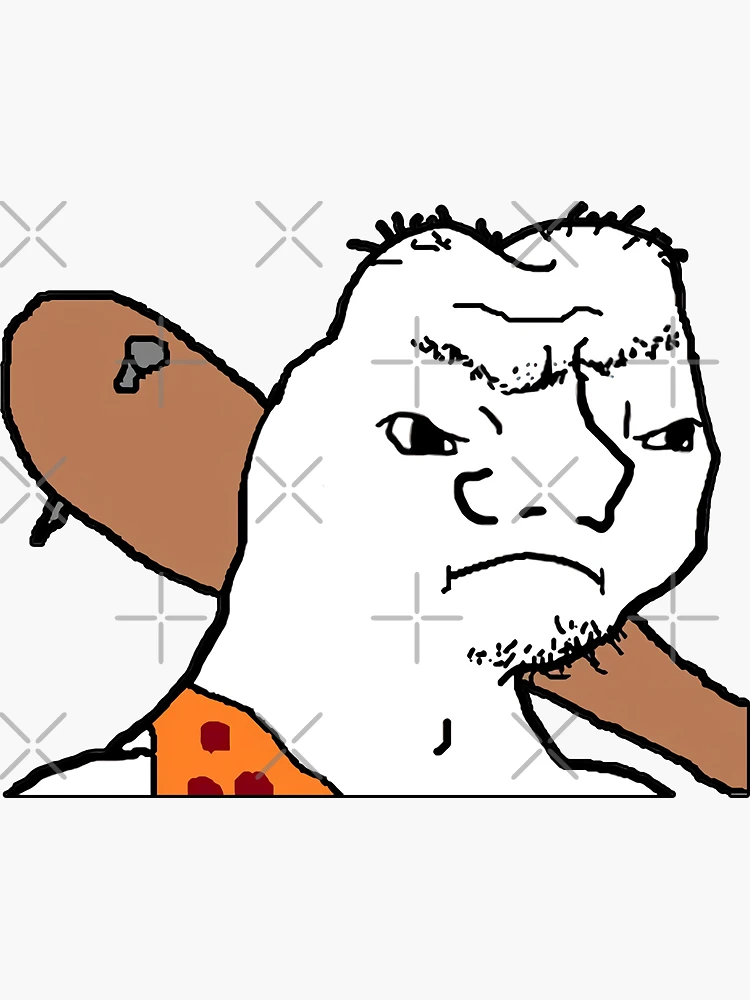 doomer wojak crying, Stable Diffusion