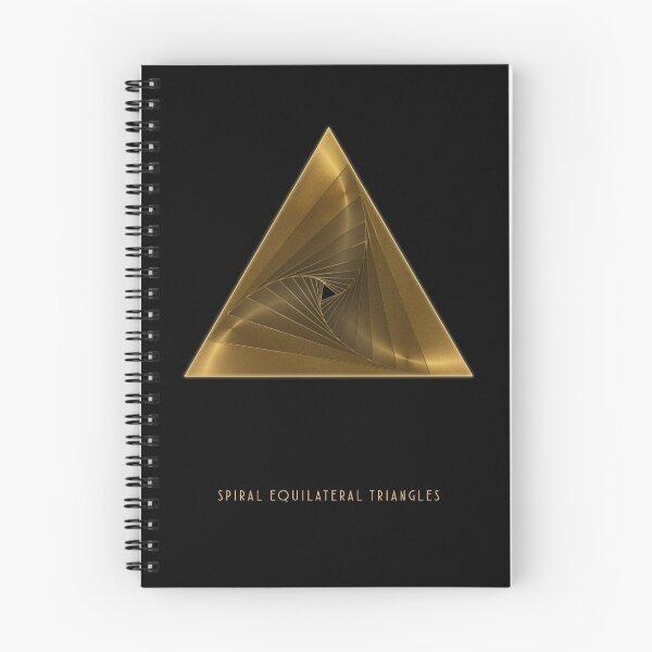 Item preview, Spiral Equilateral Triangles designed and sold by Vash Chen.
