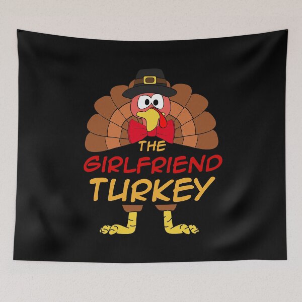Item preview, The Girlfriend Turkey Thanksgiving Family Matching Outfits Group Attire designed and sold by onicon.
