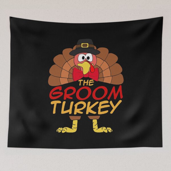 Artikelvorschau, The Groom Turkey Thanksgiving Family Matching Outfits Group Attire entworfen und verkauft von onicon.
