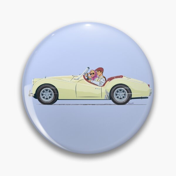 Item preview, Pale Yellow TR3a – with new wheels! designed and sold by Bigs66.