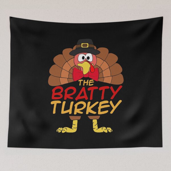 Item preview, The Bratty Turkey Thanksgiving Family Matching Outfits Group Attire designed and sold by onicon.