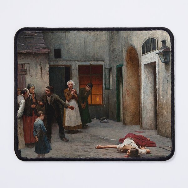 Item preview, Murder in the House JAKUB SCHIKANEDER, 1890 designed and sold by Art Outlaws.