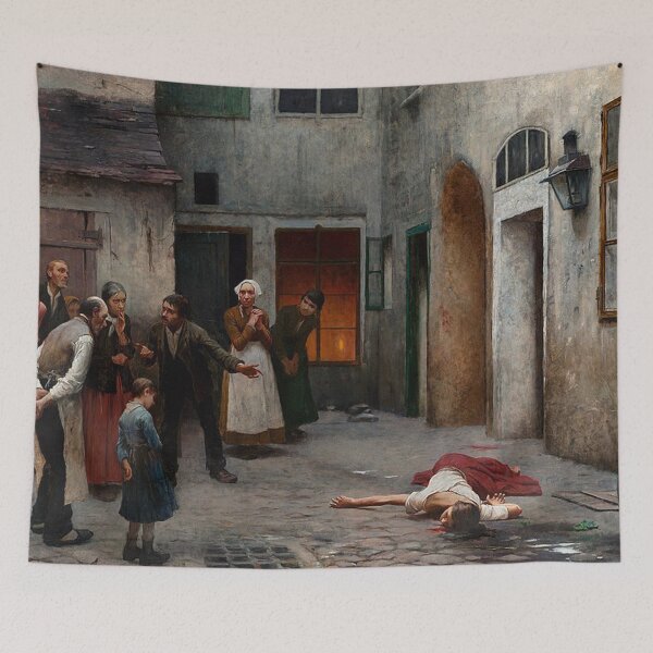 Item preview, Murder in the House JAKUB SCHIKANEDER, 1890 designed and sold by Art Outlaws.