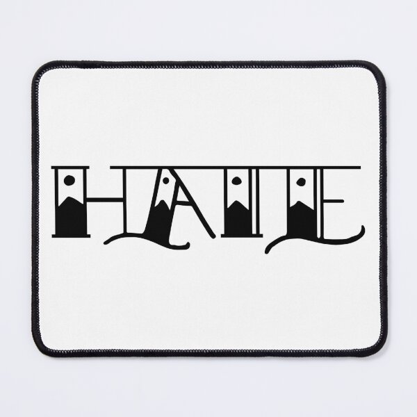 Item preview, Hate - Traditional tattoo typography designed and sold by 86Gaz.