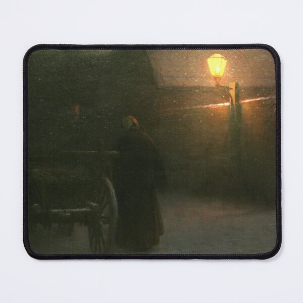 Item preview, Jakub Schikaneder 1855-1924 Twilight in Winter designed and sold by Art Outlaws.