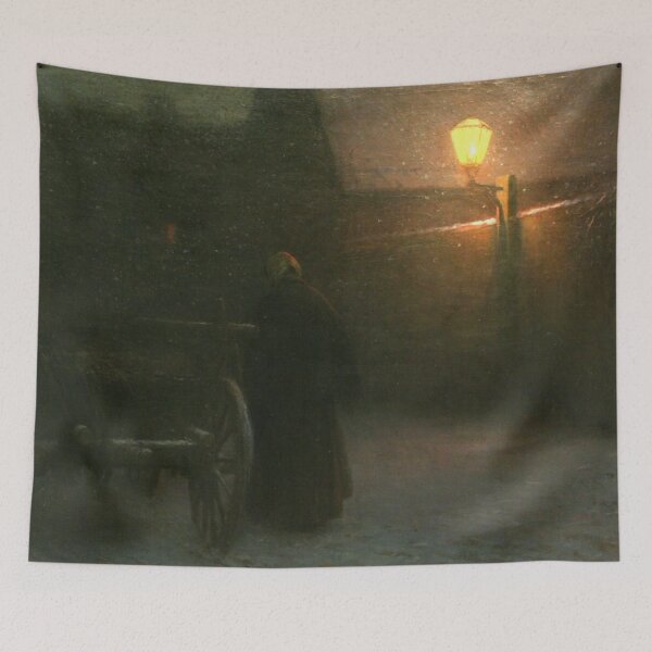 Item preview, Jakub Schikaneder  1855-1924   Twilight in Winter designed and sold by Art Outlaws.
