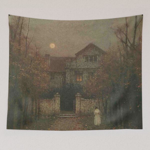 Item preview, Jakub Schikaneder (1855–1924), Večer v zahradě (Evening in the Garden) (1907-09) designed and sold by Art Outlaws.
