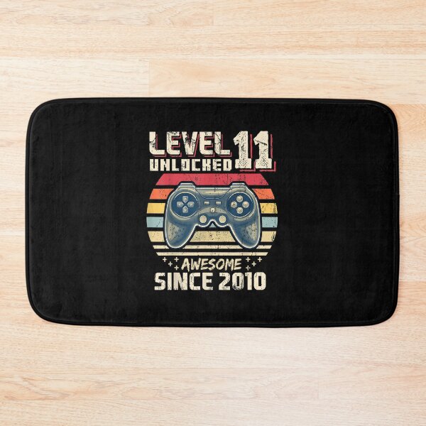 Item preview, Level 11 Unlocked Awesome 2010 Video Game 11th Birthday designed and sold by MasonshiNoor.