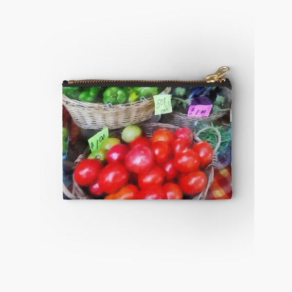 Item preview, Tomatoes, String Beans and Peppers at Farmer's Market designed and sold by Susan Savad.