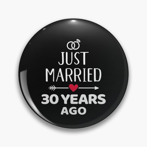 Item preview, Just Married 30 Years Ago 30Th Wedding Anniversary  designed and sold by ElesaFox.
