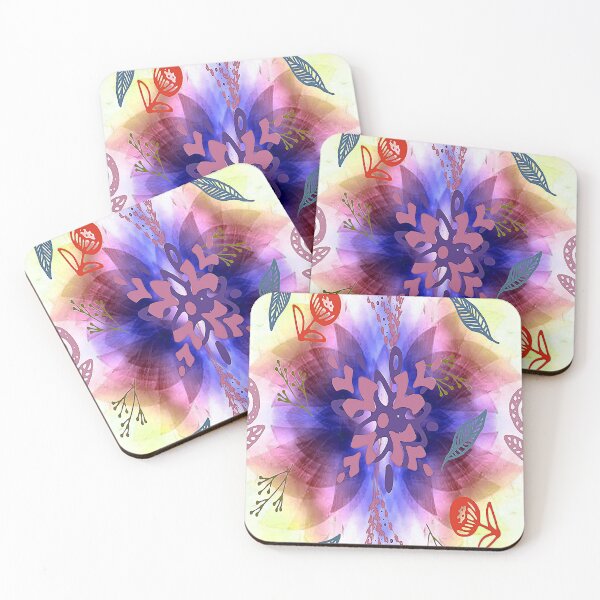 Item preview, Tranquility, 2,Graphic Psychedelic Abstract Art, Inspired by Nature-floral abstract art, Graphic Psychedelic Abstract Art, Inspired by Nature-floral abstract art designed and sold by Adri Barnard.