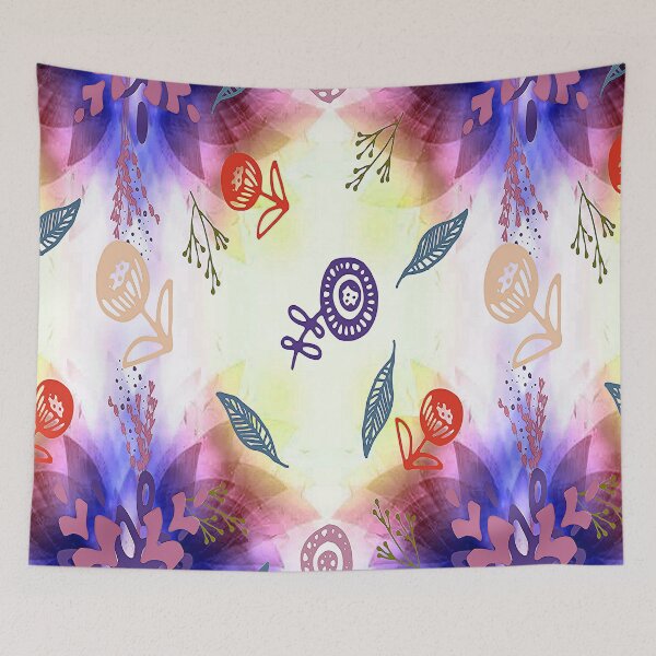 Item preview, Tranquility, 2,Graphic Psychedelic Abstract Art, Inspired by Nature-floral abstract art, Graphic Psychedelic Abstract Art, Inspired by Nature-floral abstract art designed and sold by Adri Barnard.