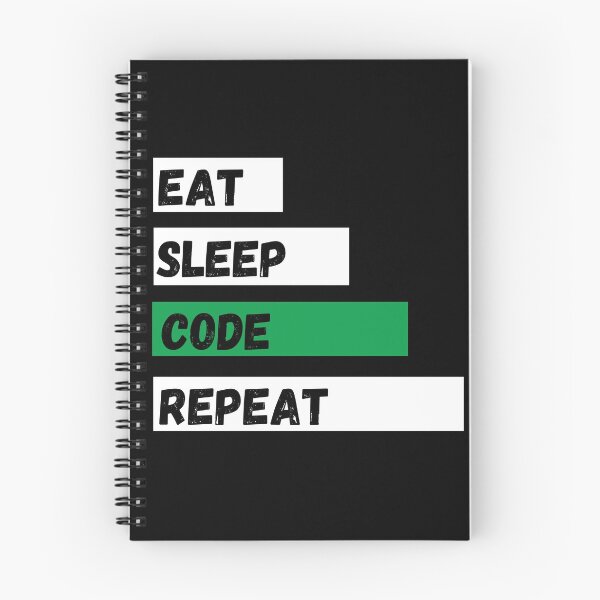 Item preview, Eat Sleep Code Repeat designed and sold by bsrishika.