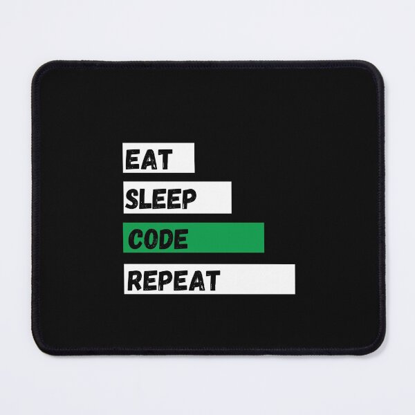 Item preview, Eat Sleep Code Repeat designed and sold by bsrishika.