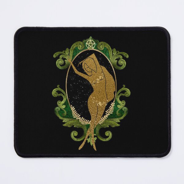 Item preview, The Green Forest Hedge Witch in all her Glory. designed and sold by ThreeHaresMedia.