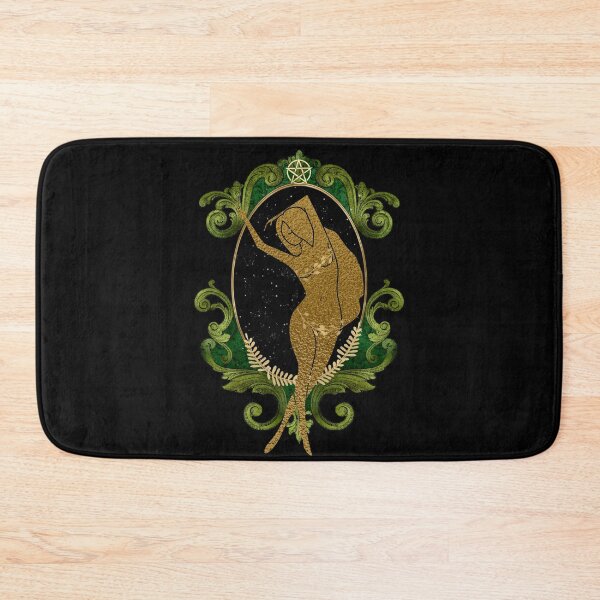 Item preview, The Green Forest Hedge Witch in all her Glory. designed and sold by ThreeHaresMedia.