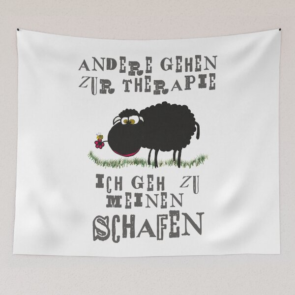 Item preview, Others go to therapy, I go to my sheep designed and sold by Pioooh.