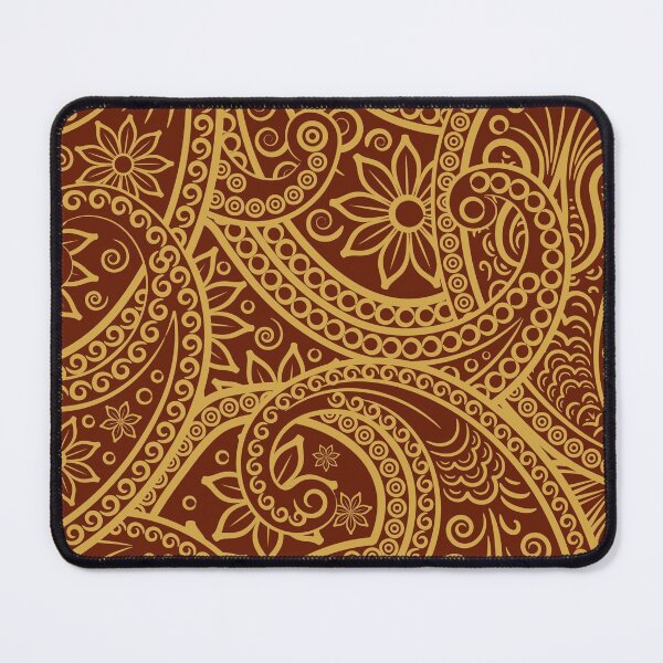 Item preview, Luxury aesthetic floral gold pattern  designed and sold by urban-color.