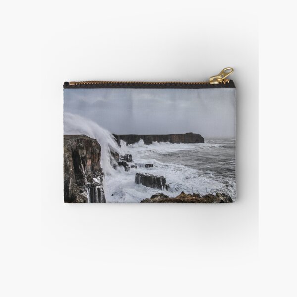 Item preview, Rough Sea and High Cliffs at St Govan's Head, Pembrokeshire designed and sold by Janet Jenkins.